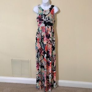 Floral maxi dress